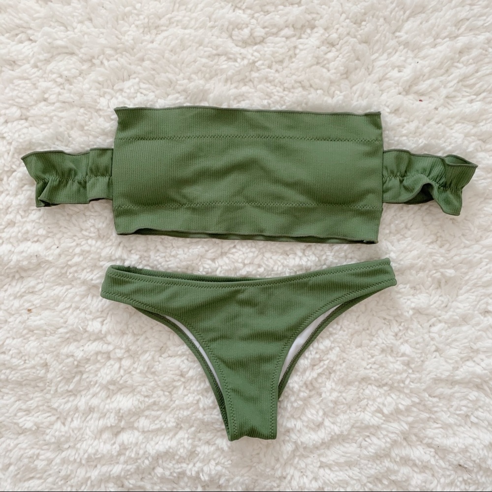 Off the shoulder Bathing Suit